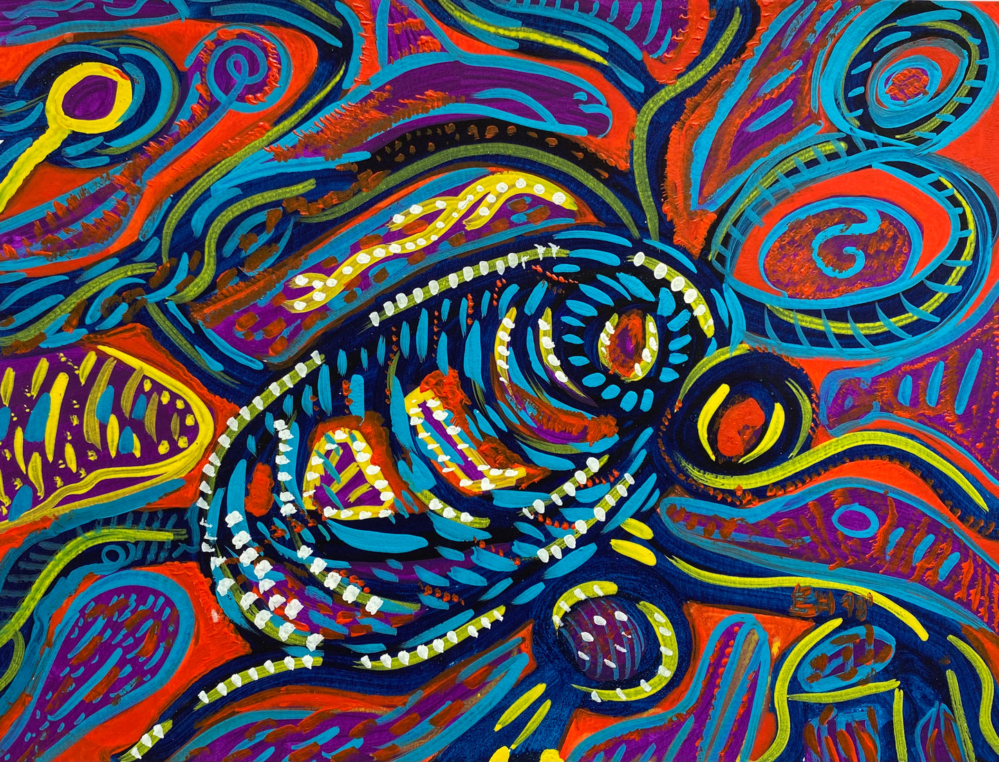 MESSAGES FROM THE PAINTING SERIES - Beginning
