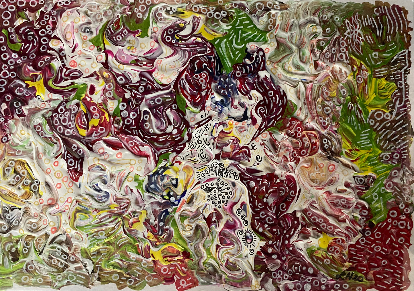 MESSAGES FROM THE PAINTING SERIES - Below the Surface