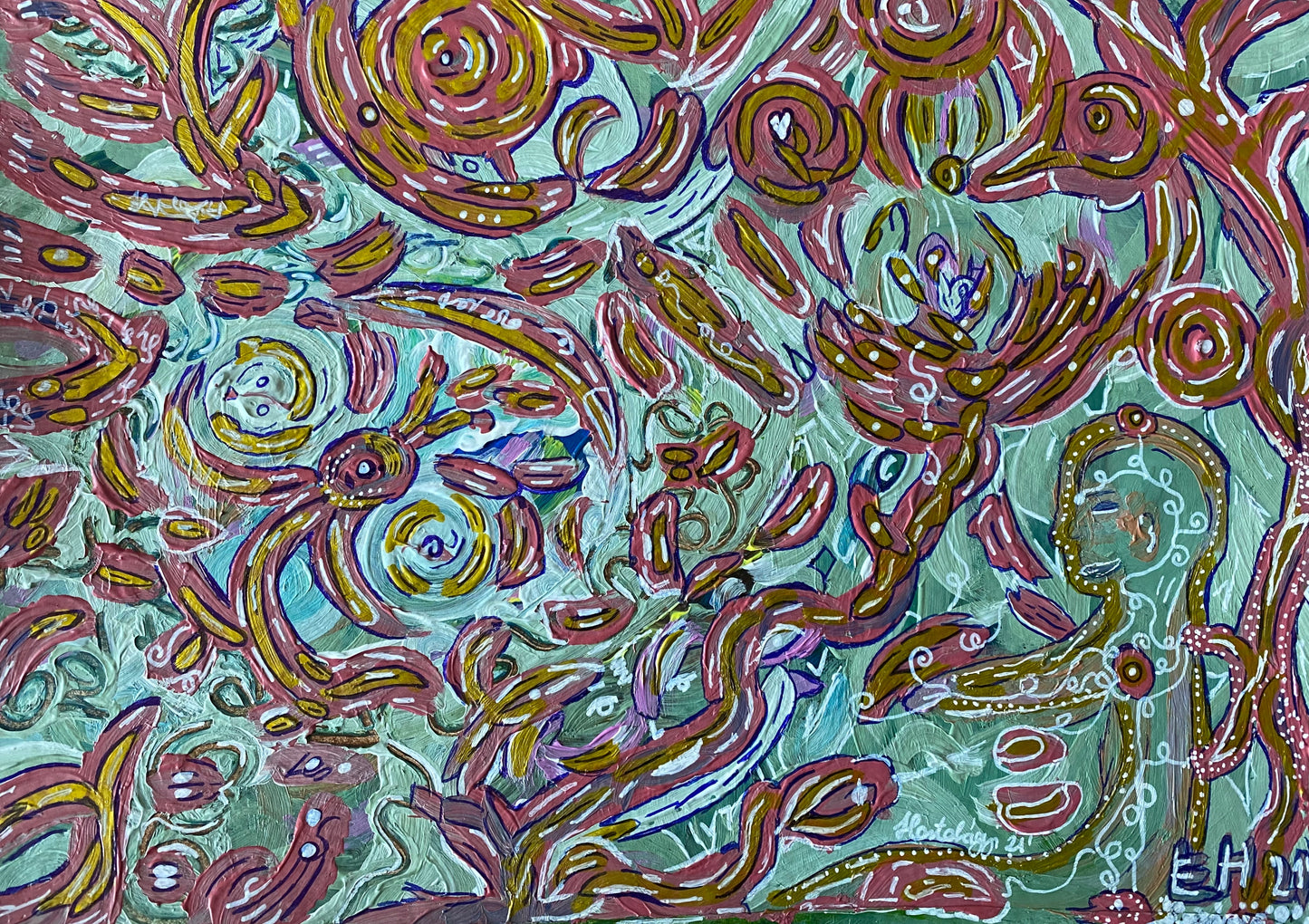 MESSAGES FROM THE PAINTING SERIES - Interconnected