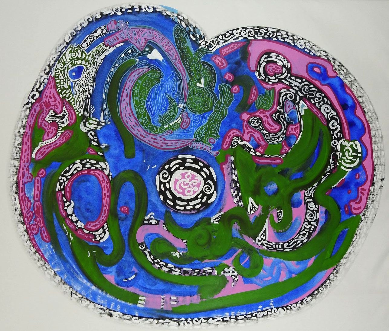 Art piece titled: "Dragon"