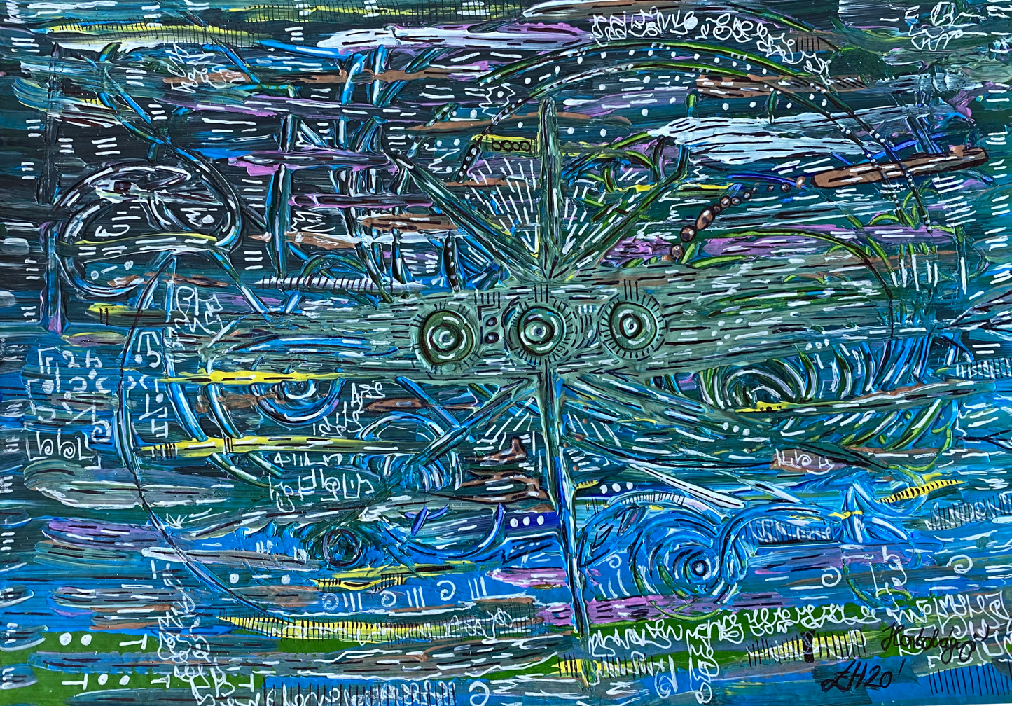 MESSAGES FROM THE PAINTING SERIES - Messages