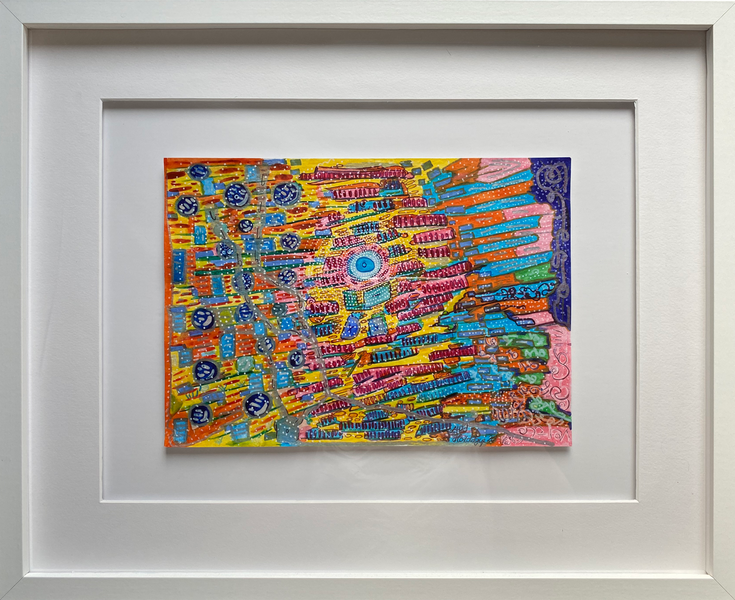 Smaller art piece called "Freedom" - framed and landscape canvas