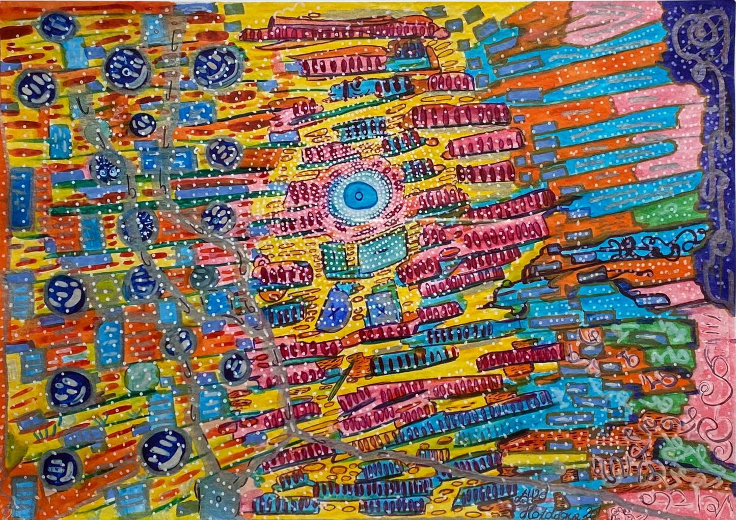 Smaller art piece called "Freedom" - fullsize and landscape canvas