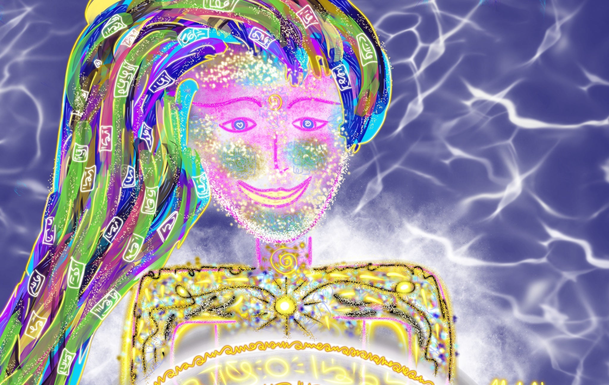 Artistic portrait of Linda Horto