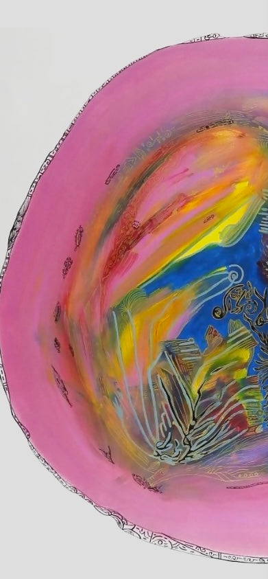 Thunder Conception – Feng Shui Abstract Acrylic Painting