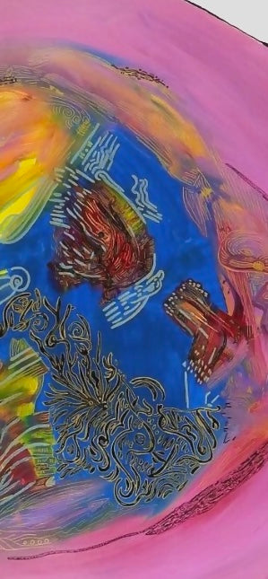 Thunder Conception – Feng Shui Abstract Acrylic Painting